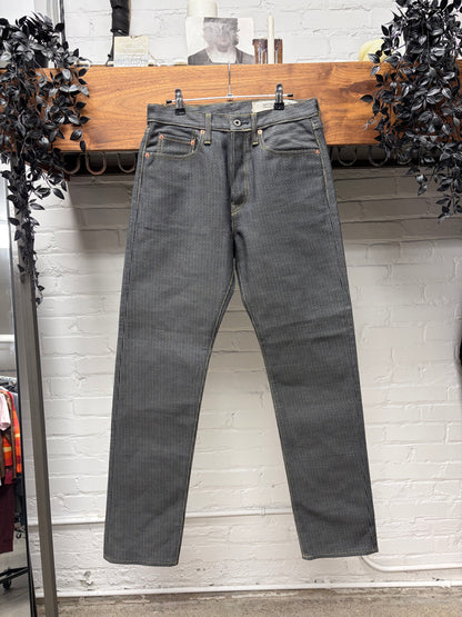 Kapital ‘5P’ Stone Grey ‘Century’ Monkey Cisco Denim