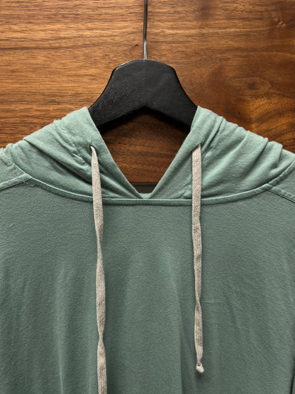Rick Owens DRKSHDW ‘Aqua’ Blue Pullover Hoodie
