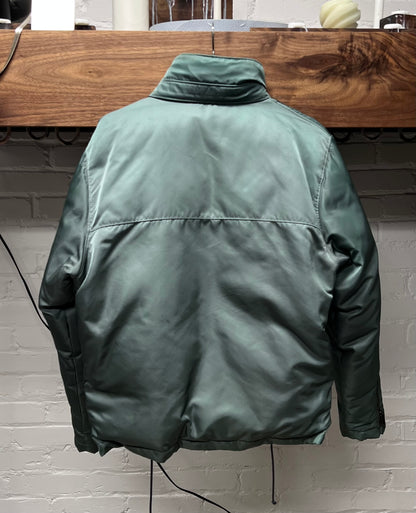 1997 Gucci by Tom Ford ‘Flat Padded’ Teal Blue Puffer Jacket