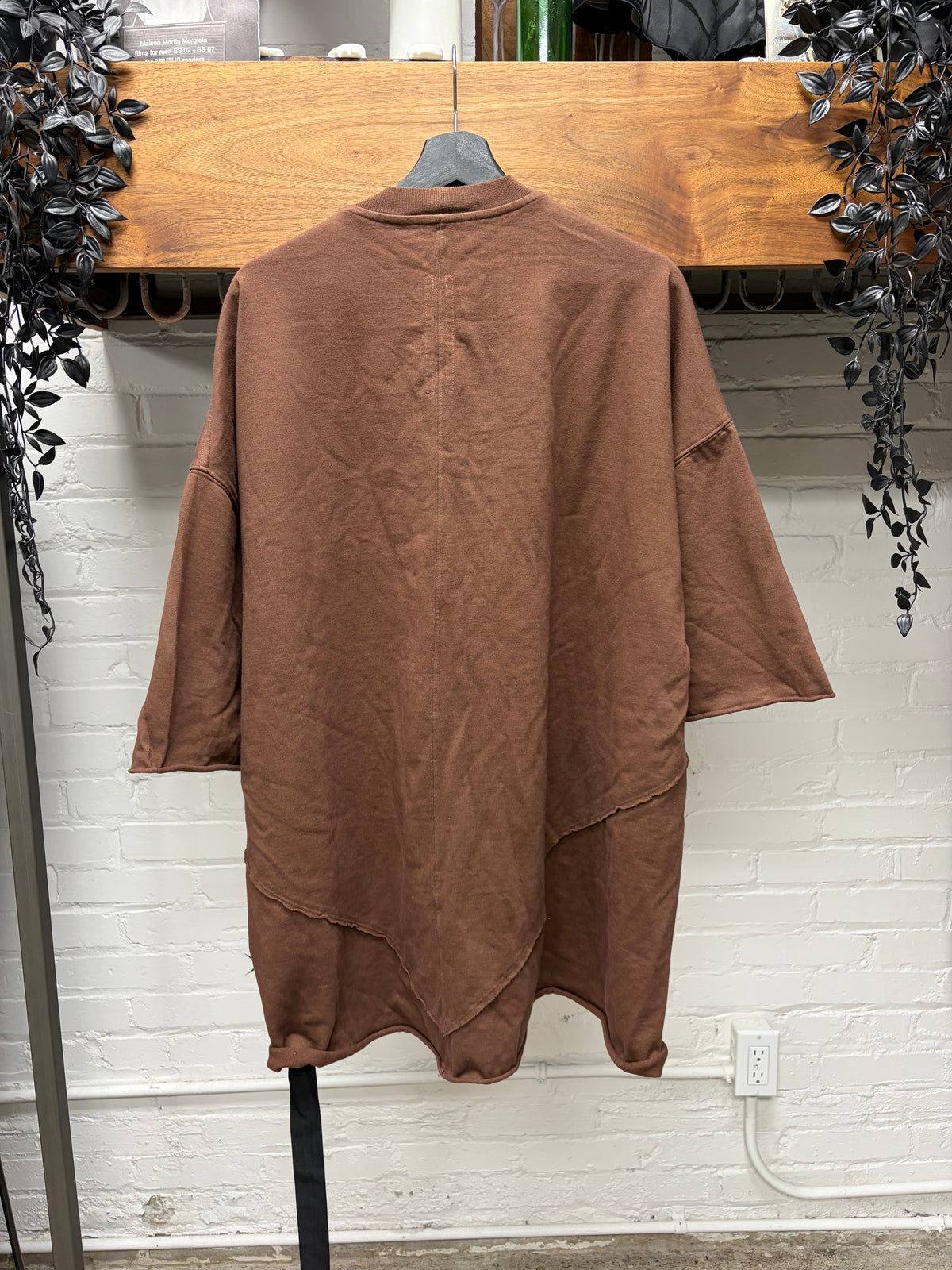 Rick Owens Terra ‘Tommy’ Pentagram Oversized Cotton T-Shirt