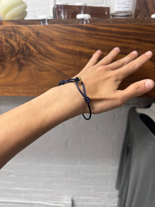 Cartier 18K Gold ‘Trinity Bracelet’ on Cord