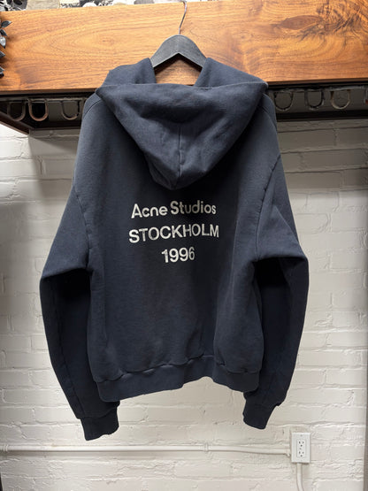Acne Studios ‘1996 Stockholm Logo’ Black Pullover Hoodie
