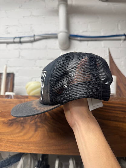 Chrome Hearts ‘Honolulu’ Black Mesh Trucker Hat