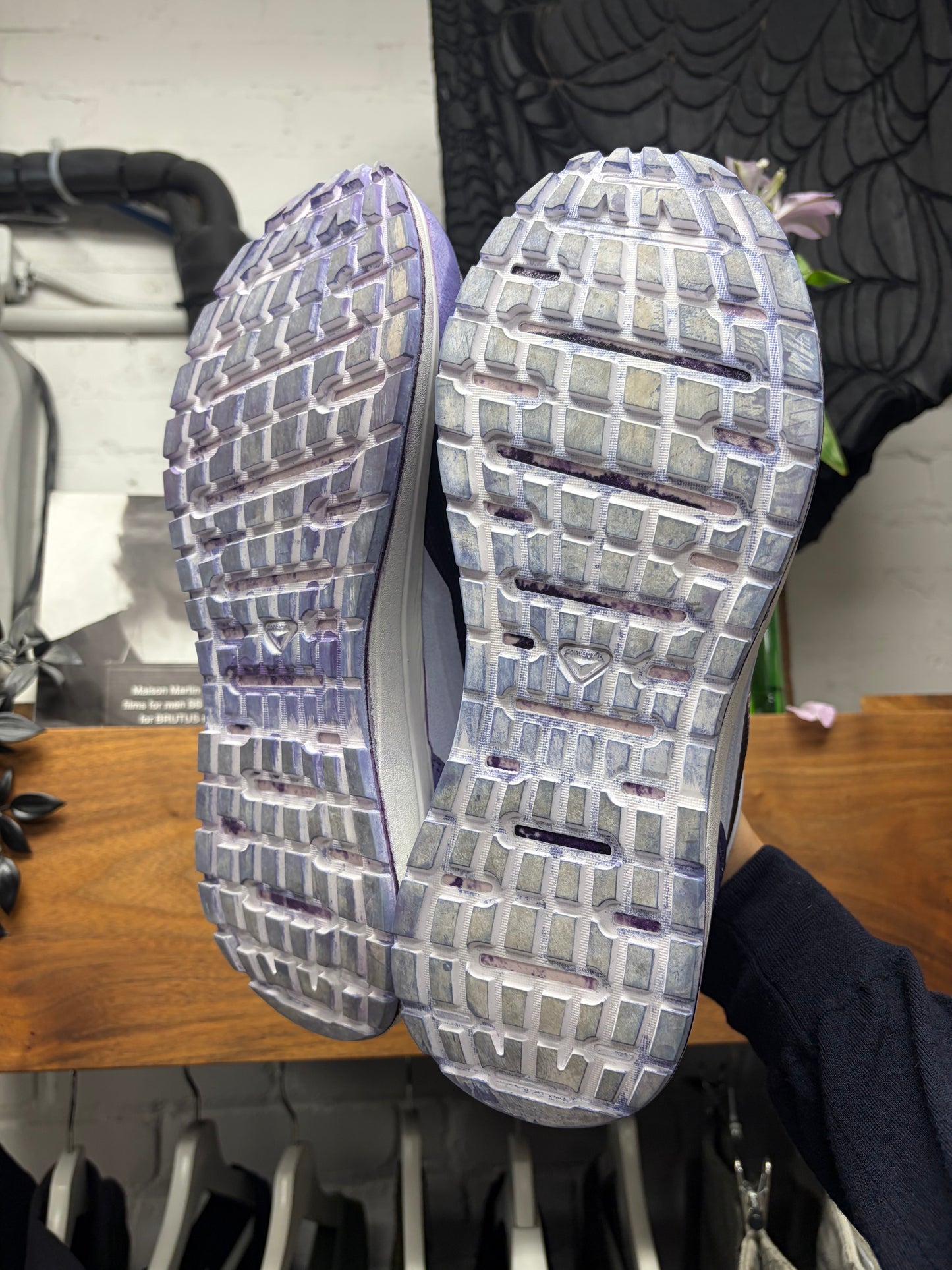 Boris Bidjan Saberi x Salomon ‘Bamba 2’ Purple Low Top Sneakers