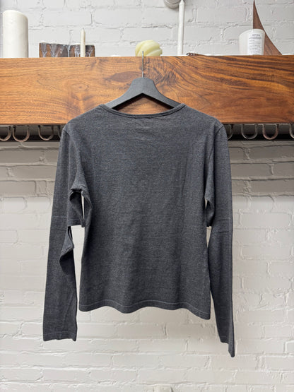 1998 Helmut Lang ‘Elbow Cutout’ Long Sleeve Shirt