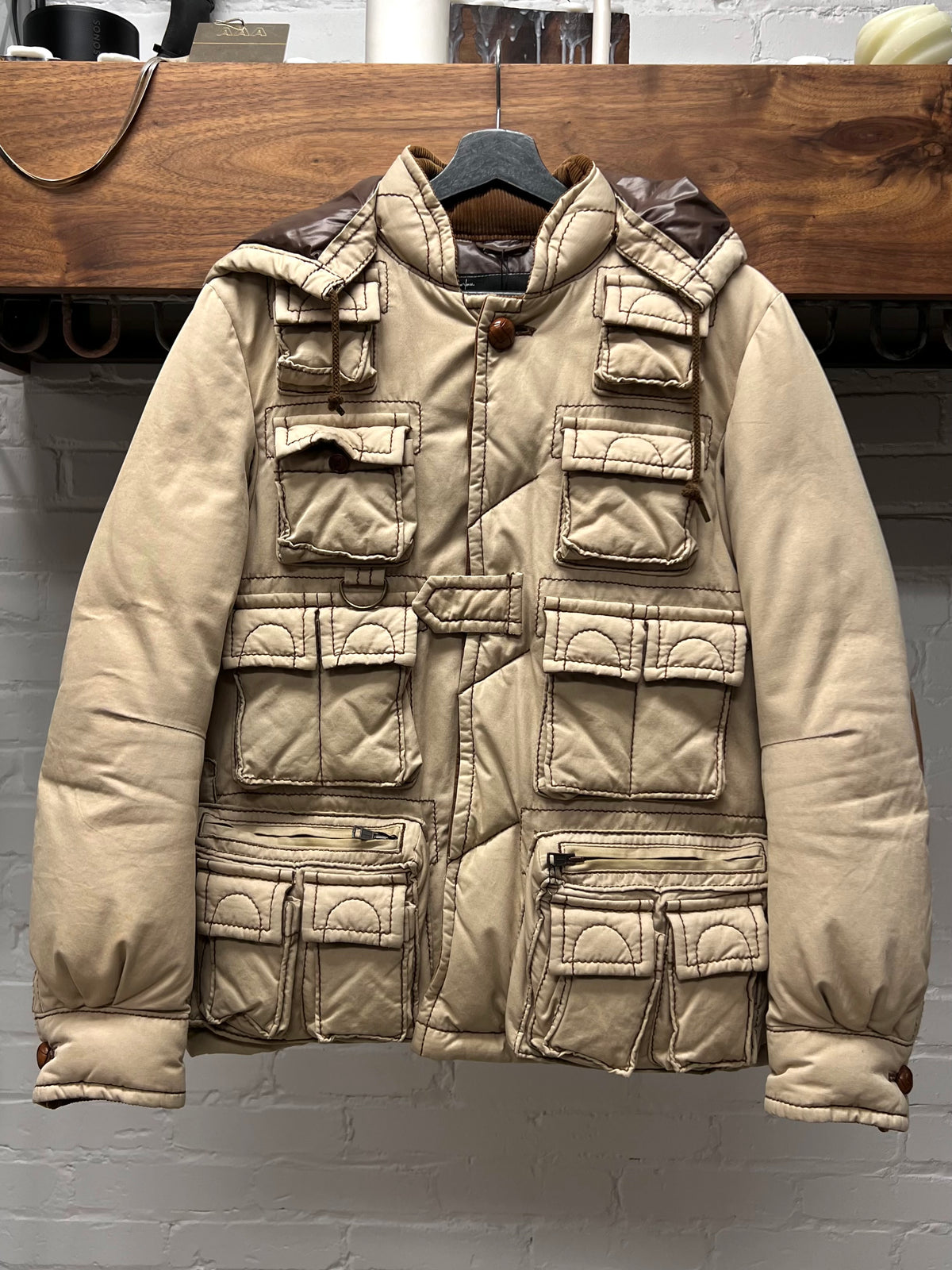 AW2008 Number (N)ine ‘My Private Portland’ Cargo Puffer Jacket
