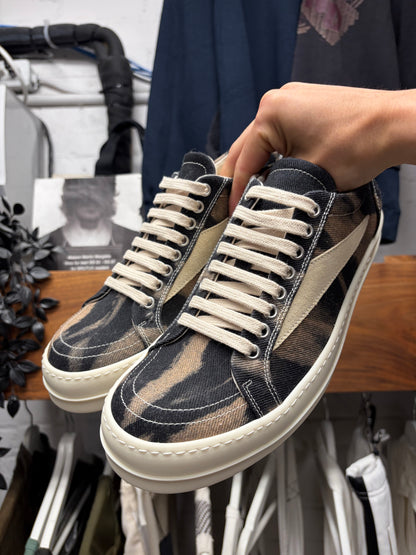 Rick Owens ‘Vans’ Terra Sun Denim  Low Top Sneakers