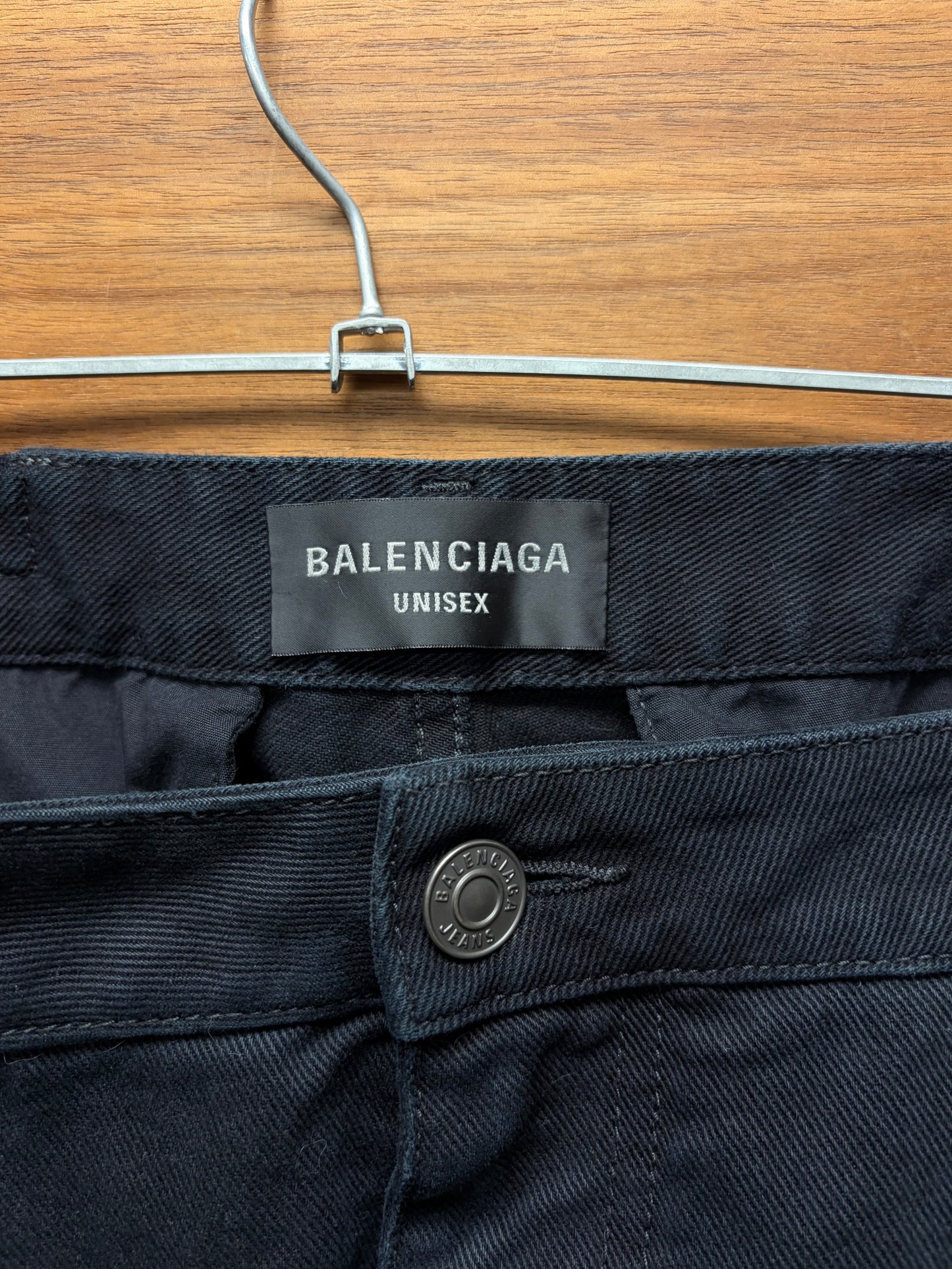 2024 Balenciaga ‘Convertible’ Heavy Cargo Wide Leg Carpenter Denim