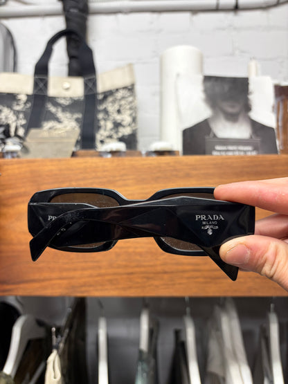 Prada ‘PR17 WS’ Matte Black Tinted Sunglasses