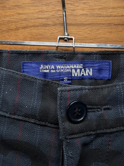 SS2003 Junya Watanabe ‘Numbers’ Plaid Full Print Pants