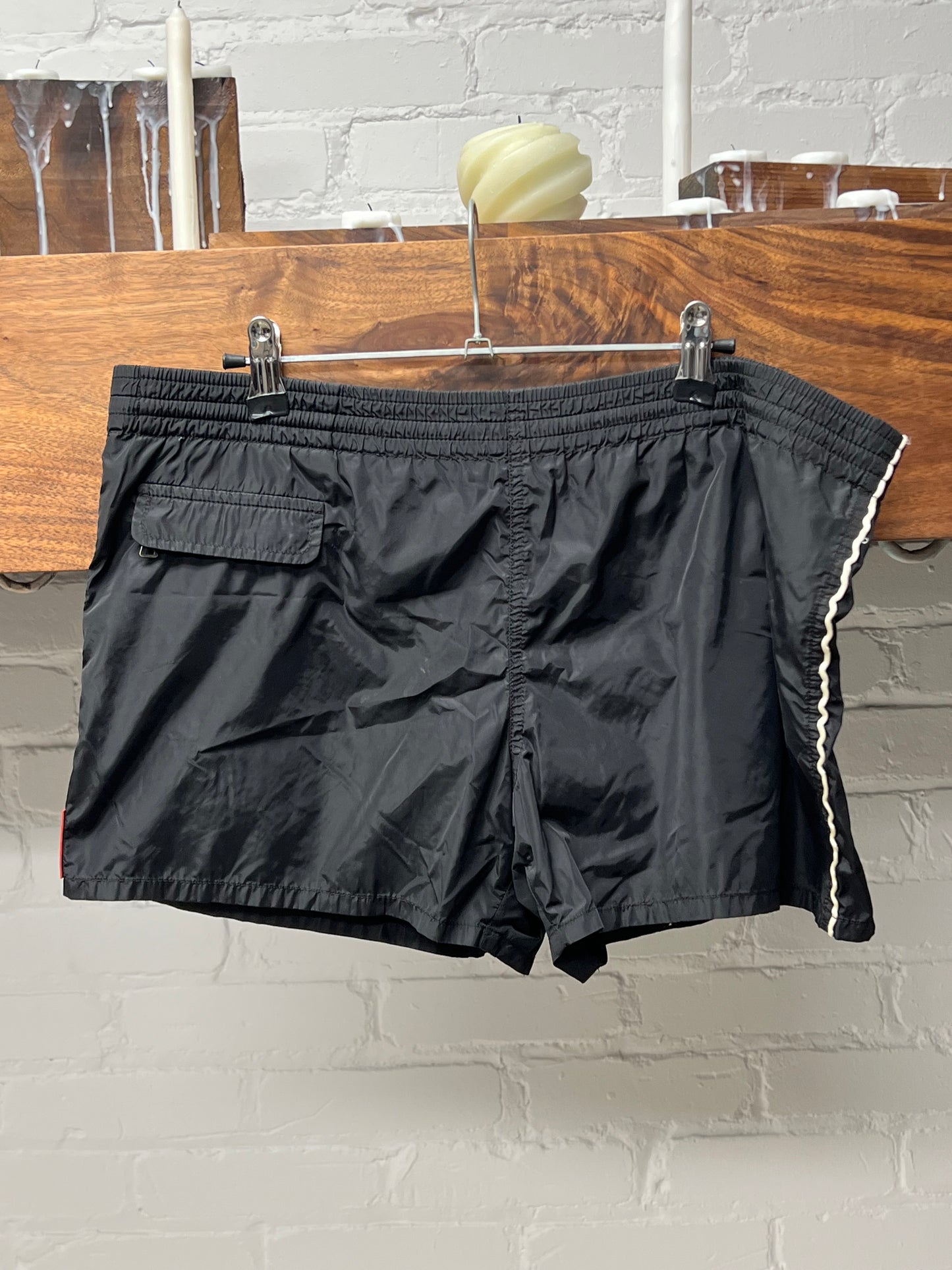 Prada Sport Nylon ‘Linea Rossa’ Swim Trunks/Shorts