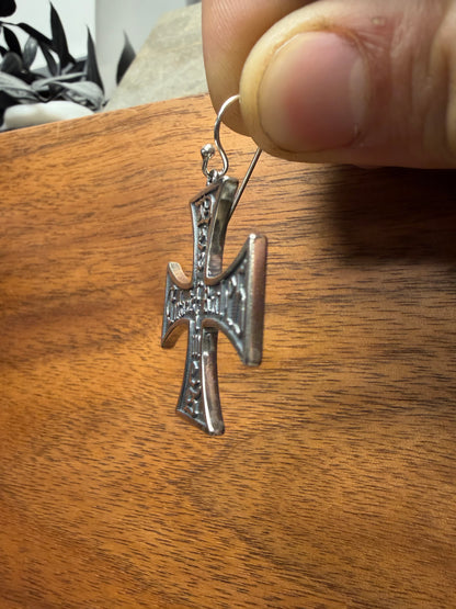 Enfants Riches Deprimes ‘Iron Cross’ 925 Silver Earring