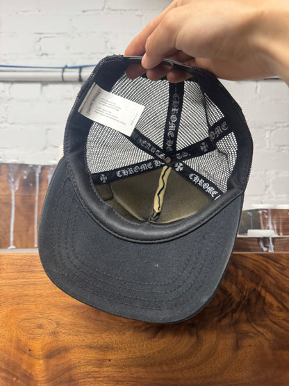 Chrome Hearts ‘Honolulu’ Black Mesh Trucker Hat
