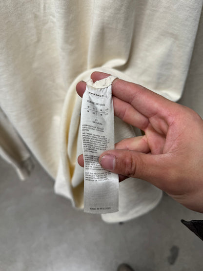 Rick Owens ‘Natural’ Cream White Sweatshirt
