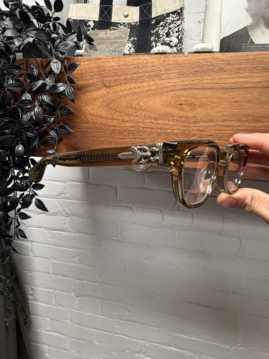 Chrome Hearts ‘Cuntvoluted’ 925 Silver Dagger Frame Glasses
