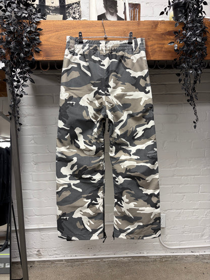 AW2024 Balenciaga ‘Skiwear’ Ripstop Snow Camo Pants