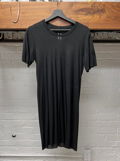 SS2022 Rick Owens ‘Strobe’ Black Semi-Sheer T-Shirt