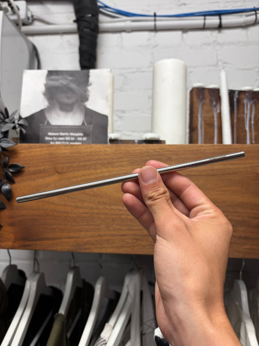 Balenciaga Stainless Steel Reusable Straw