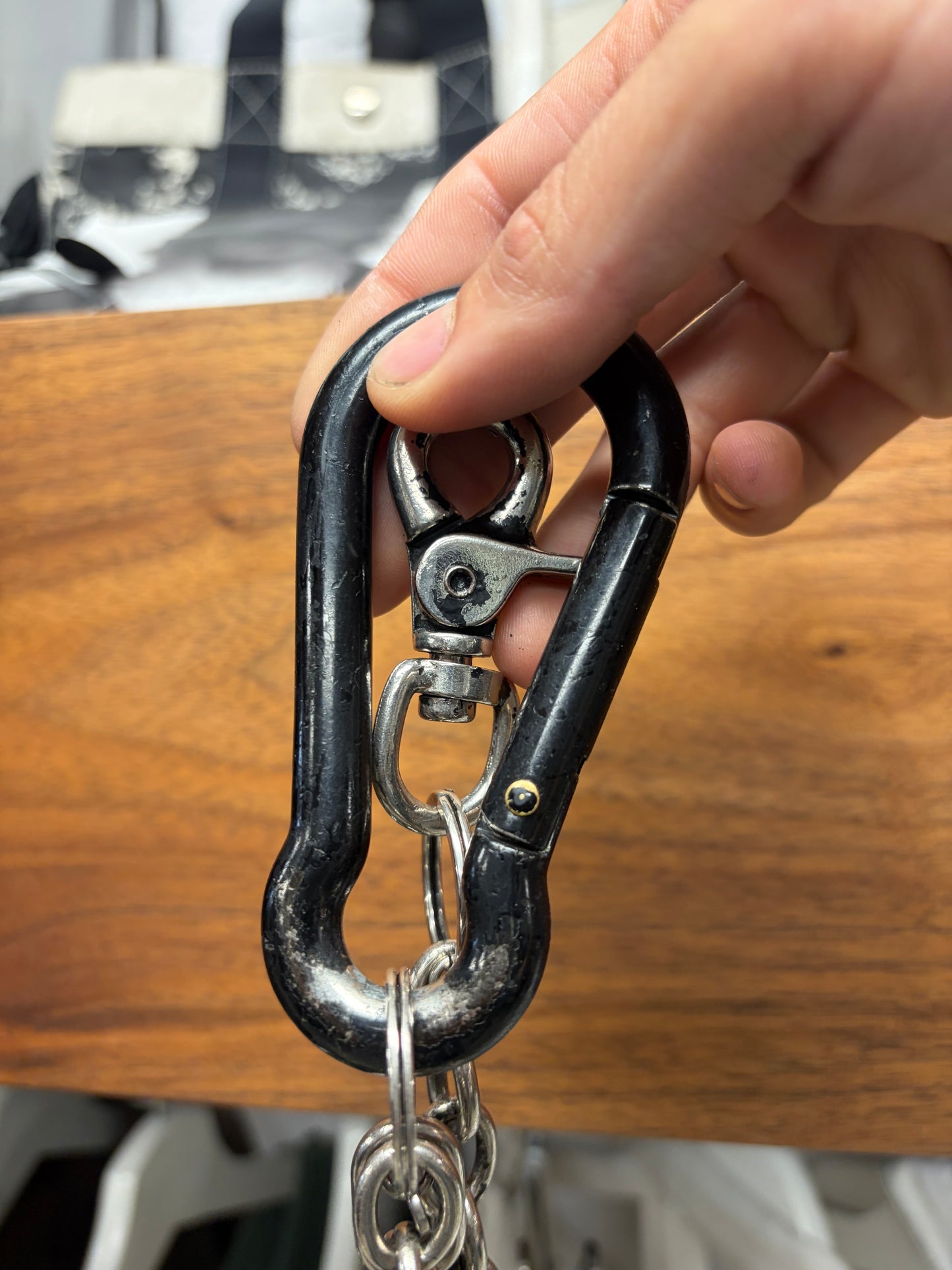 SS2006 Undercover Jumbo Caribeaner + Wallet Chain