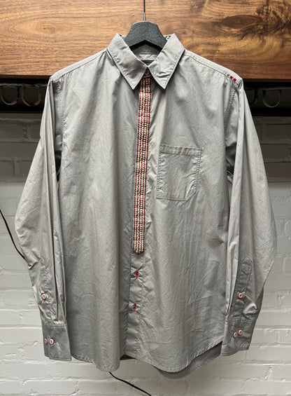 Maharishi Rope Embroidered Collar Button Down Shirt
