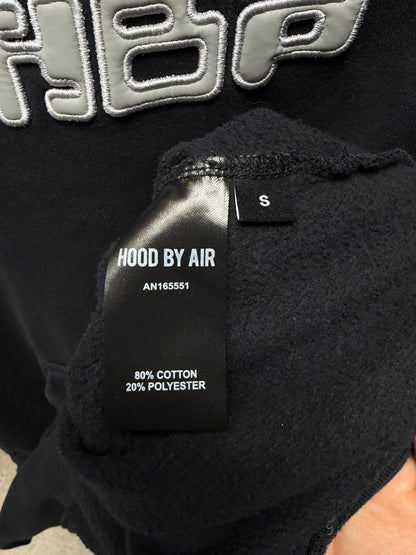 Hood by Air ‘Screensaver’ Oversized Black Hoodie