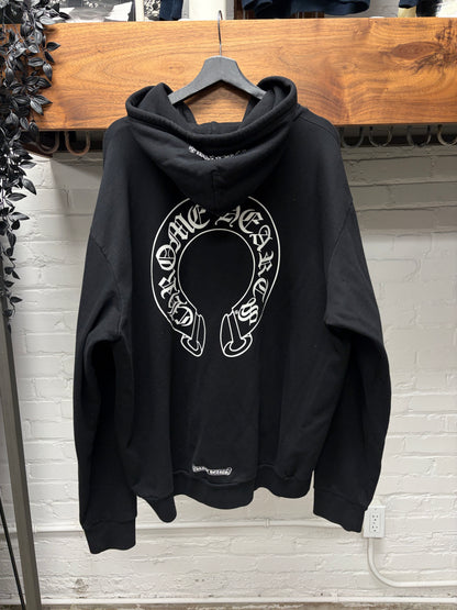Chrome Hearts ‘Fuck You’ Horseshoe Logo Zip-Up Hoodie