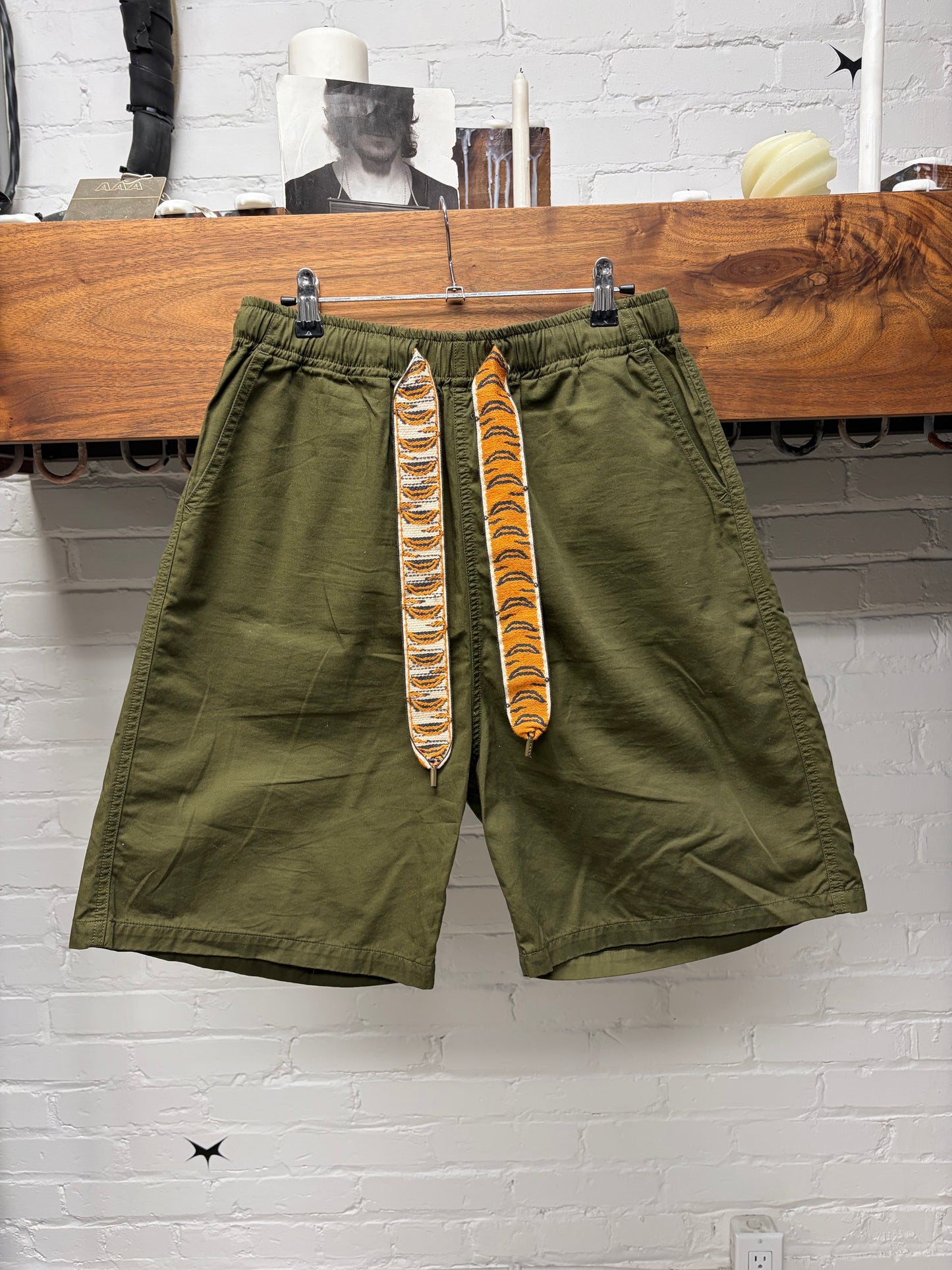 Kapital ‘Comb Burberry’ Jumbo Drawstring Shorts