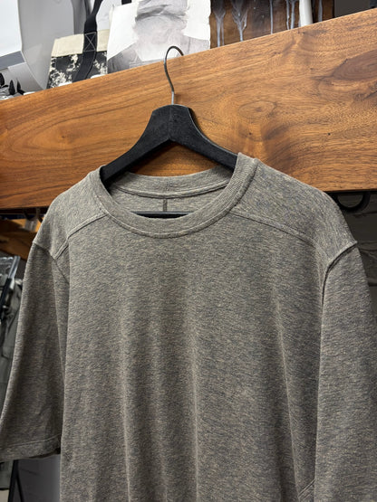 Rick Owens DRKSHDW ‘Temple’ Melange Grey ‘Level’ Oversized T-Shirt