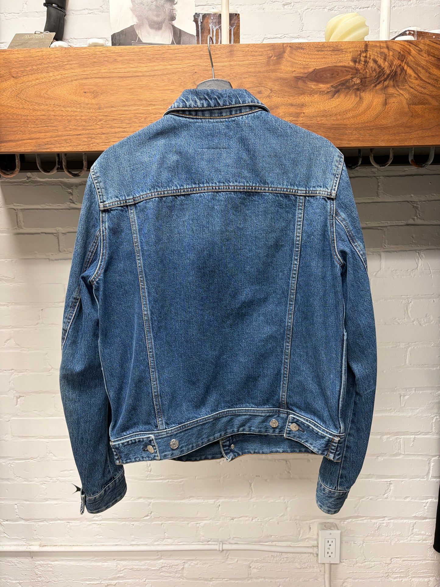 Acne Studios Blue Denim Trucker Jacket