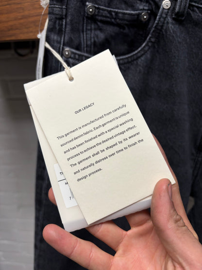 Our Legacy ‘Third Cut’ Washed Grey Denim