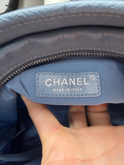 2018 Chanel ‘Gabrielle’ Quilted Goatskin/Patent Leather Bag