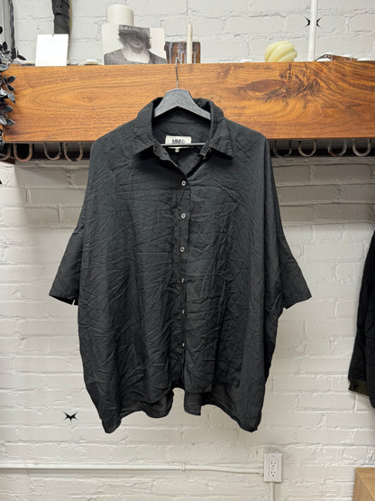 Maison Margiela Wide Cut Camp Collar Shirt