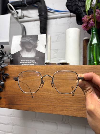 Chrome Hearts ‘Vagilictorian’ .925 Silver Squared Shape Glasses