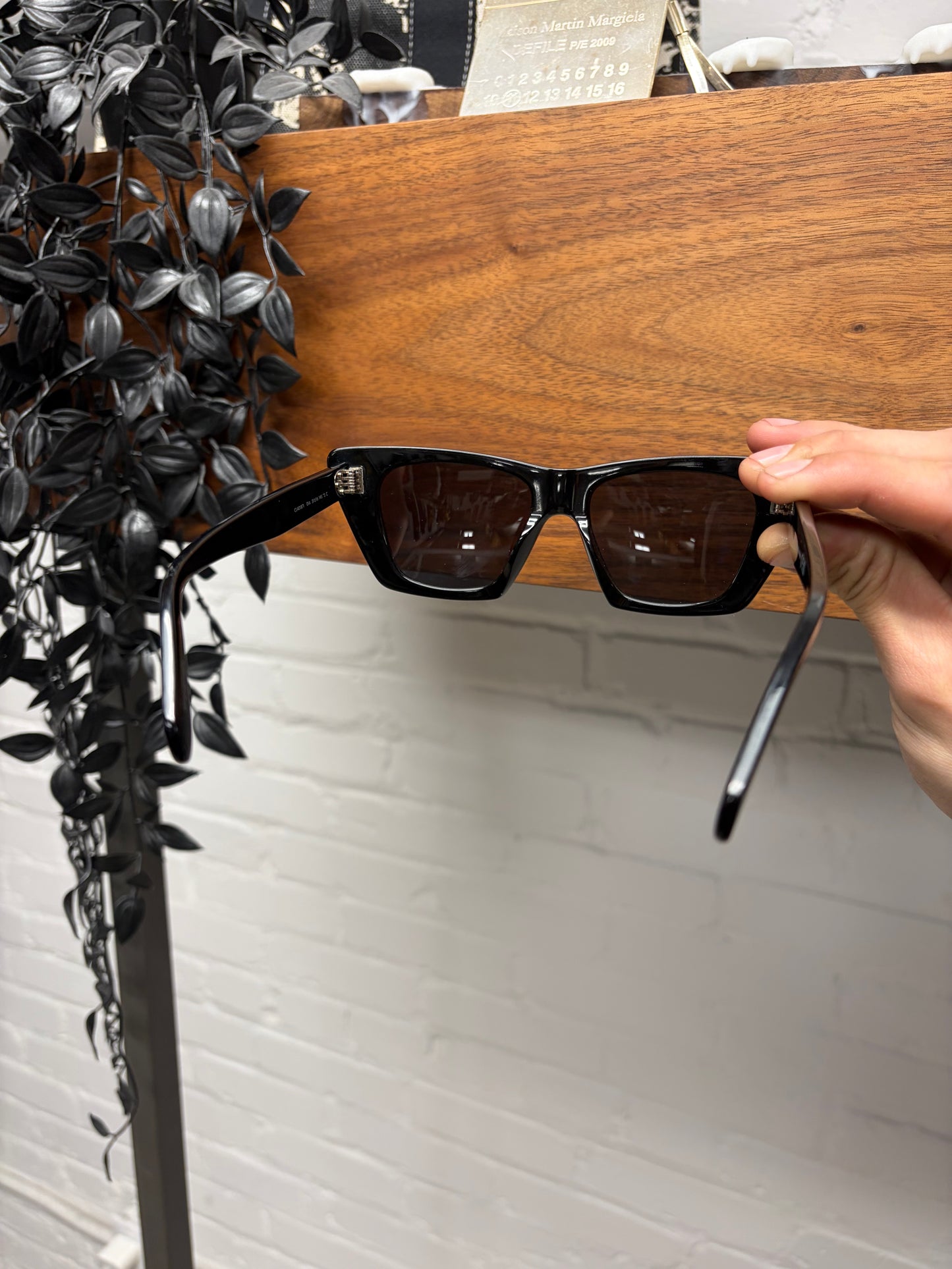 Celine ‘CL401871’ Black Tinted ‘Cat Eye’ Shape Sunglasses