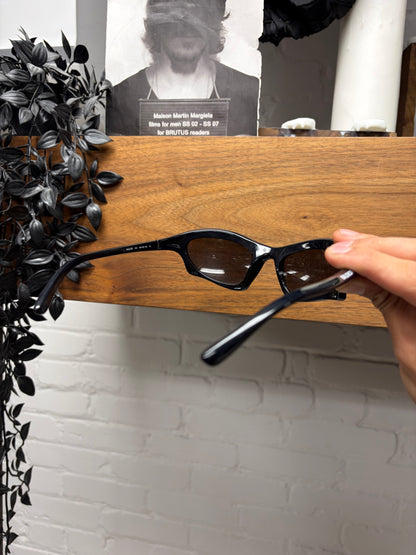 Balenciaga ‘Bat’ Gloss Black Sunglasses