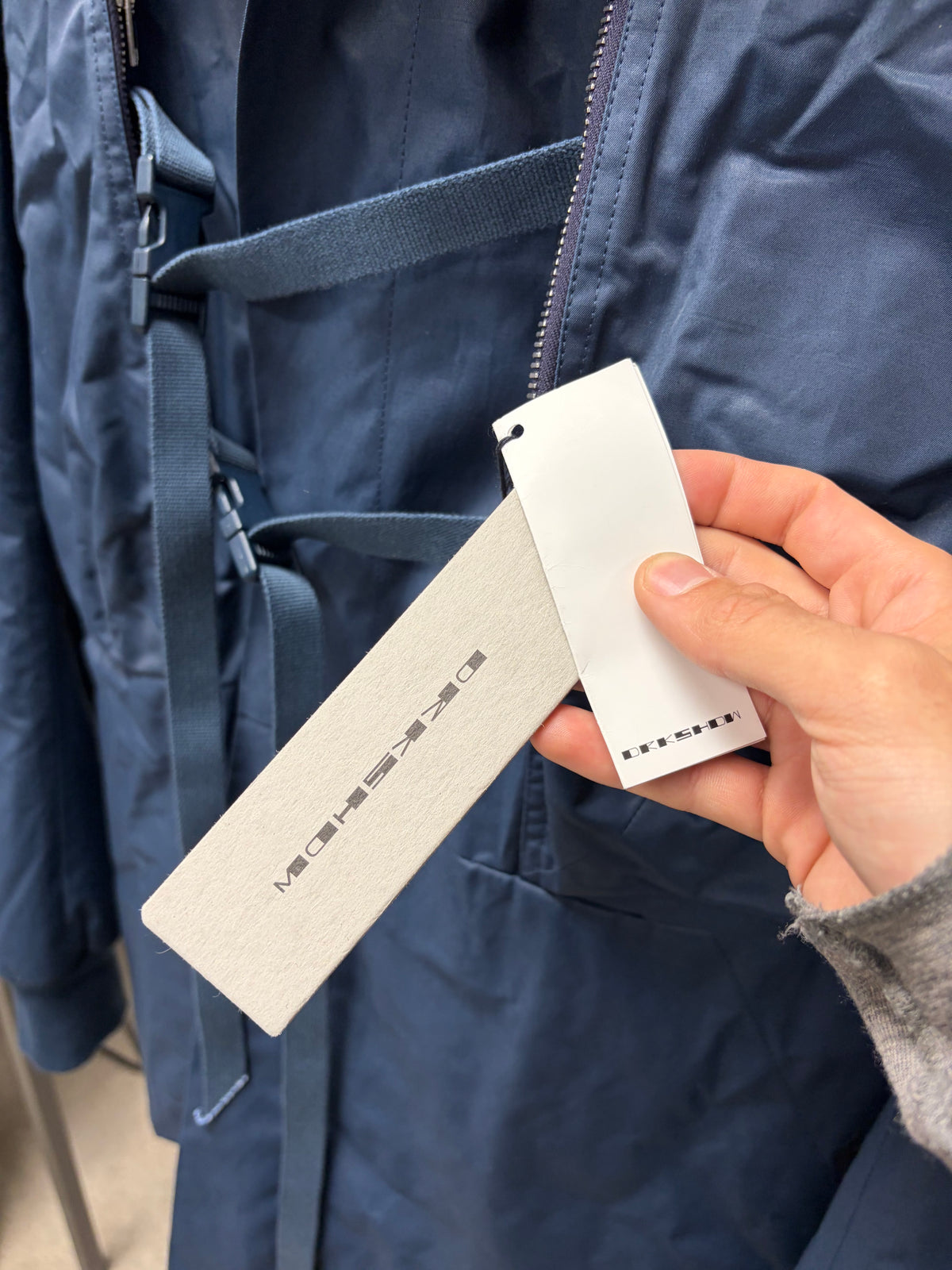 Rick Owens DRKSHDW ‘Mute’ Hooded Straight Jacket