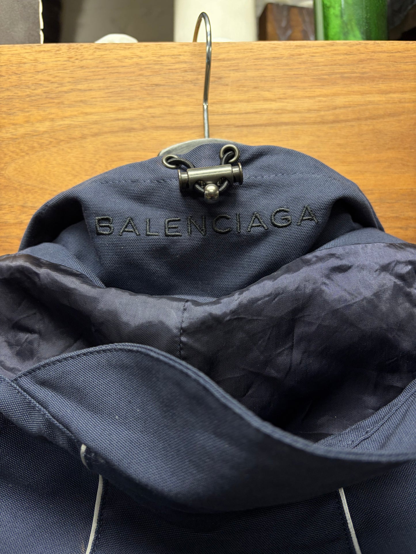 AW2016 Balenciaga ‘Swing’ First Season Demna Cropped Blue Jacket