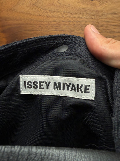 2000s Issey Miyake 2-Way Mainline ‘Spiral Grid’ Crossbody Bag