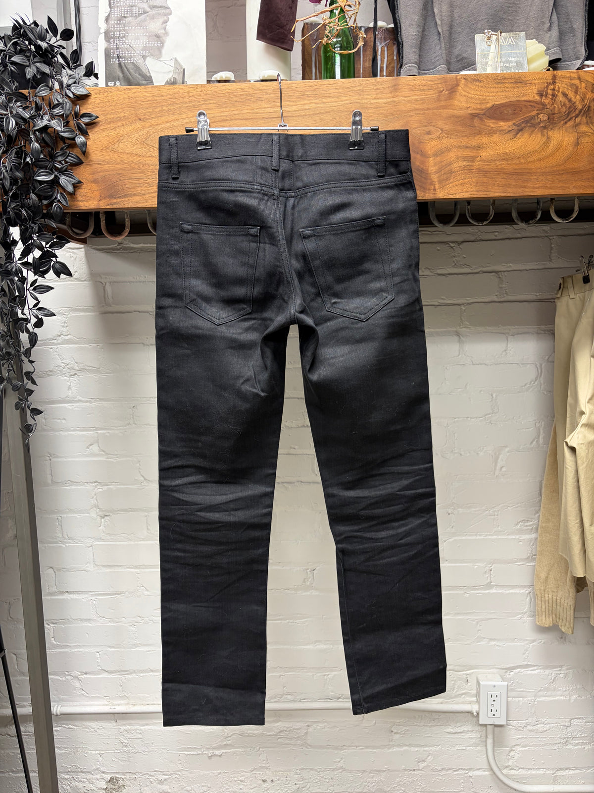 2015 Saint Laurent by Hedi Slimane ‘D03’ Black Skinny Jeans