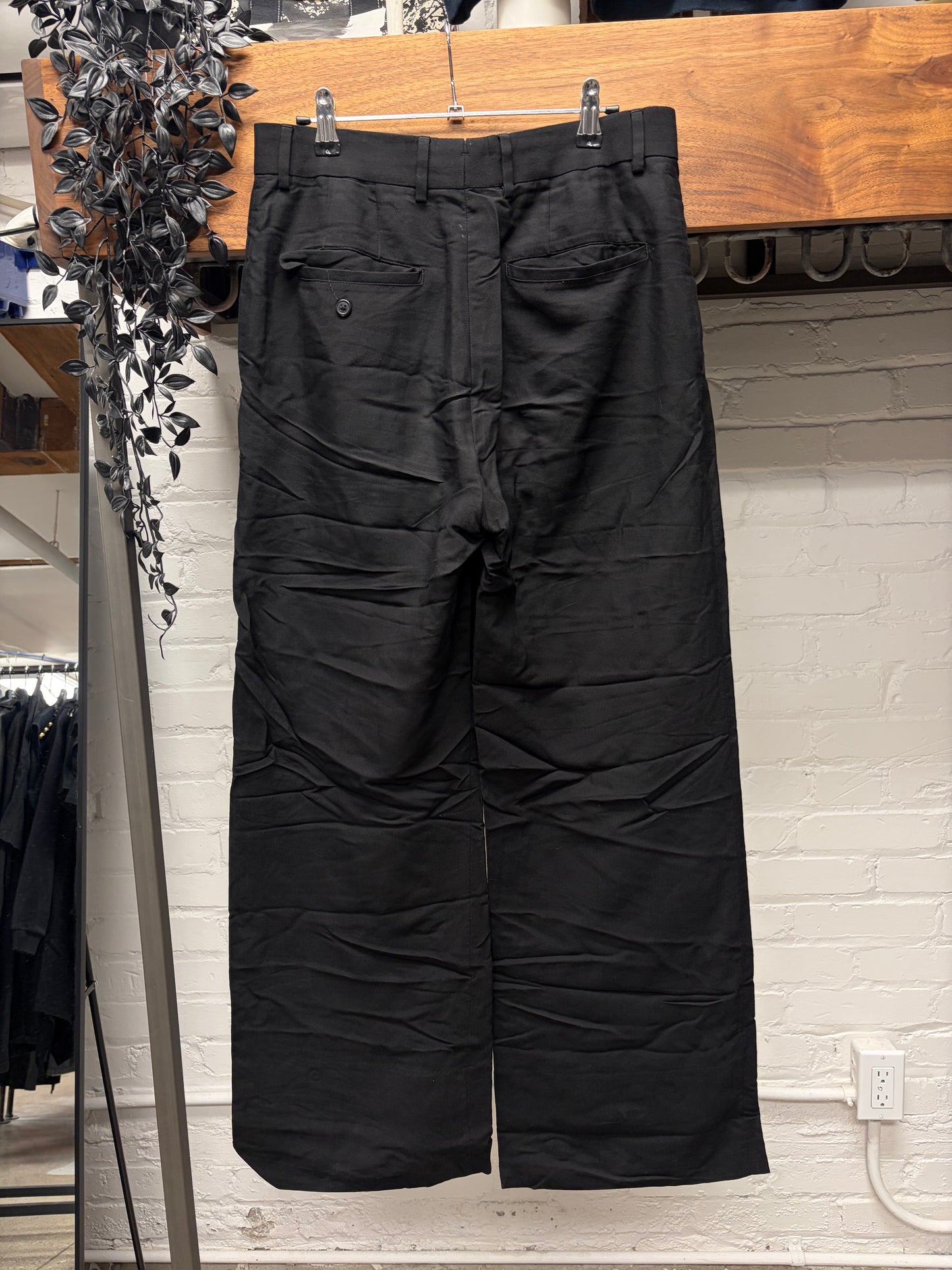 Ann Demeulemeester Lightweight Wide Leg Trousers