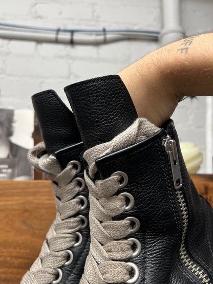 Rick Owens x Doc Martens ‘Quad Sole’ Calfskin Leather Combat Boots
