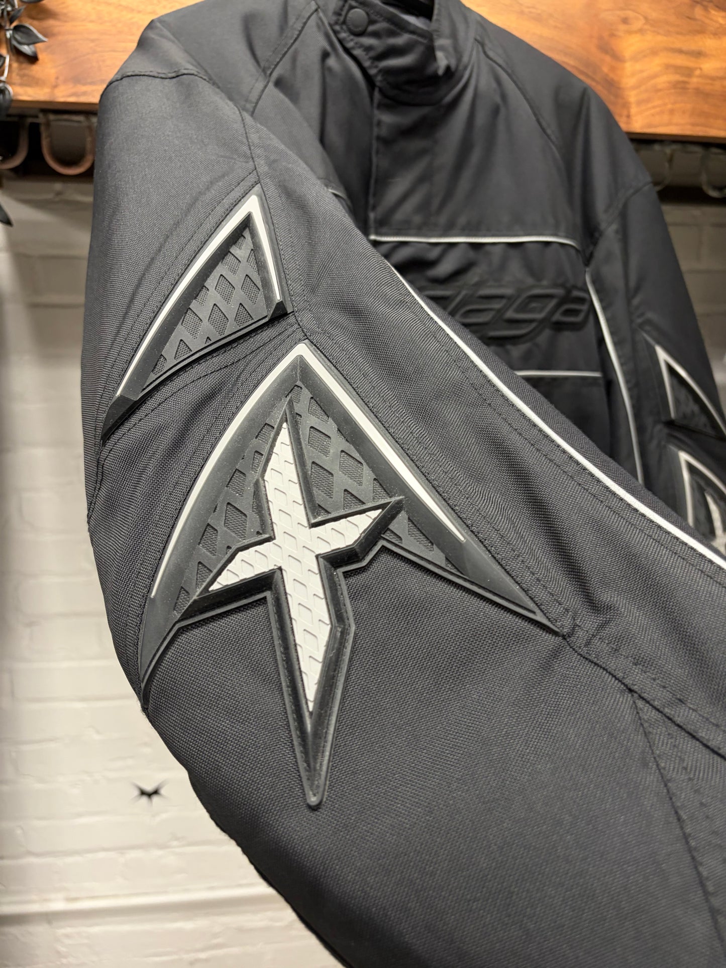 SS2020 Balenciaga Padded ‘Moto Racer’ Black Oversized Jacket