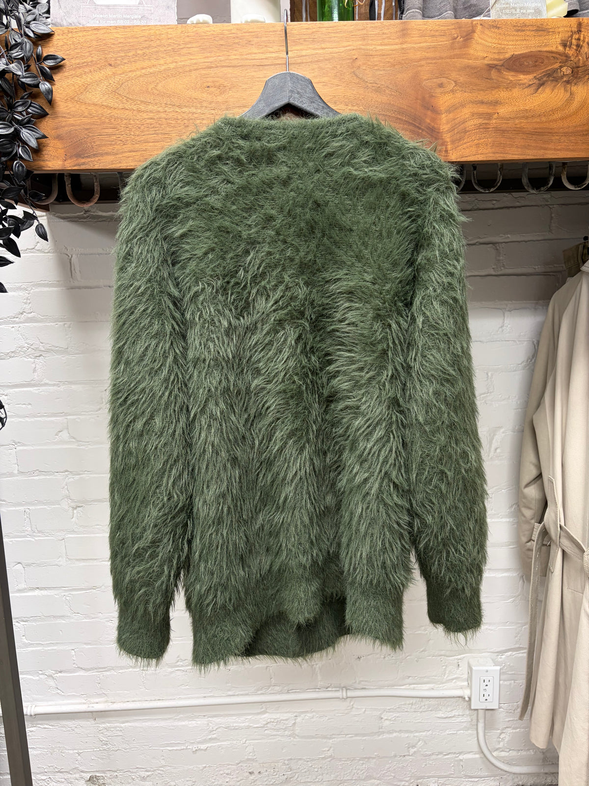 Number (N)ine Mohair Shag Knit ‘Kurt Cobain Inspired’ Cardigan