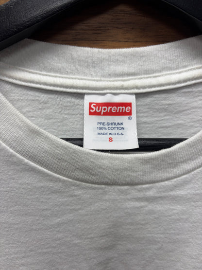 SS2024 Supreme x Futura ‘Box Logo’ White T-Shirt