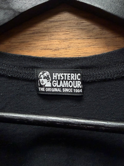 Hysteric Glamour ‘Girls Invented Punk Rock’ Black Long Sleeve Shirt