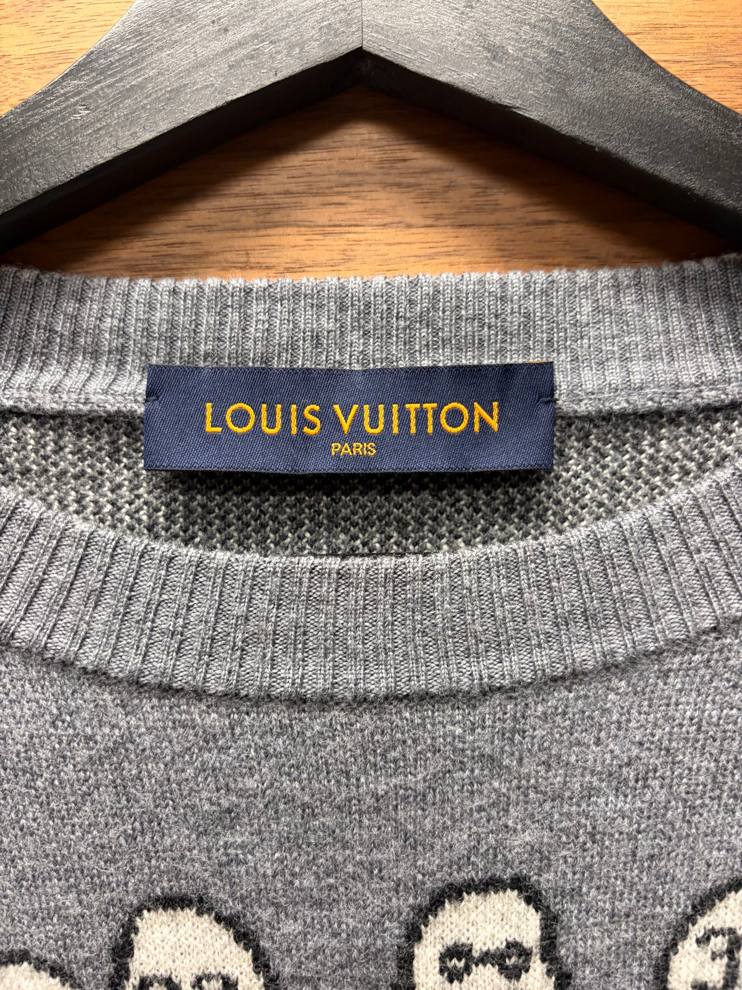 Pre-SS2020 Louis Vuitton by Virgil Abloh ‘Studio’ Jacquard Knit Sweater