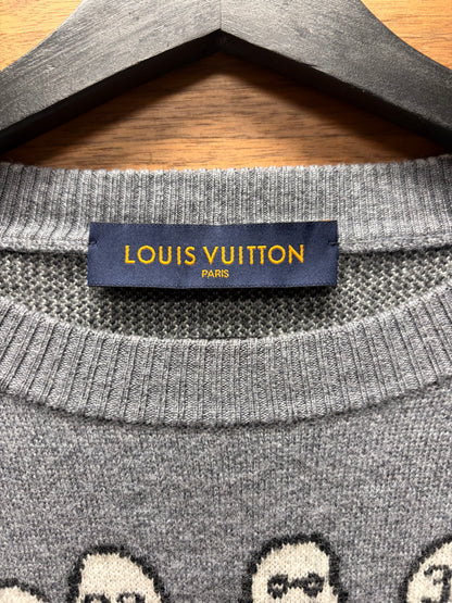 Pre-SS2020 Louis Vuitton by Virgil Abloh ‘Studio’ Jacquard Knit Sweater