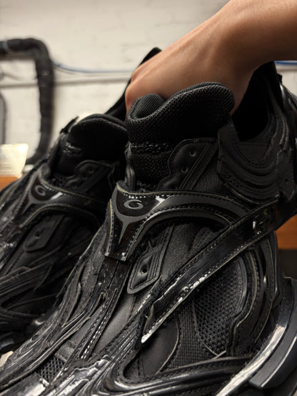 2025 Balenciaga ‘Reptile’ Black Low Top Sneakers