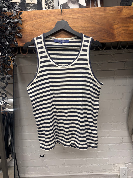 Junya Watanabe Striped Black/White ‘Sailor’ Tank Top