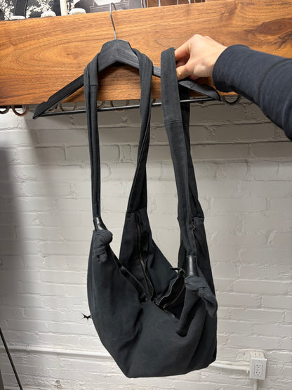 Silent by Damir Doma Black Canvas Sling Bag